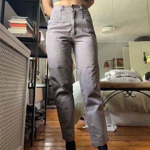 high rise vintage trousers